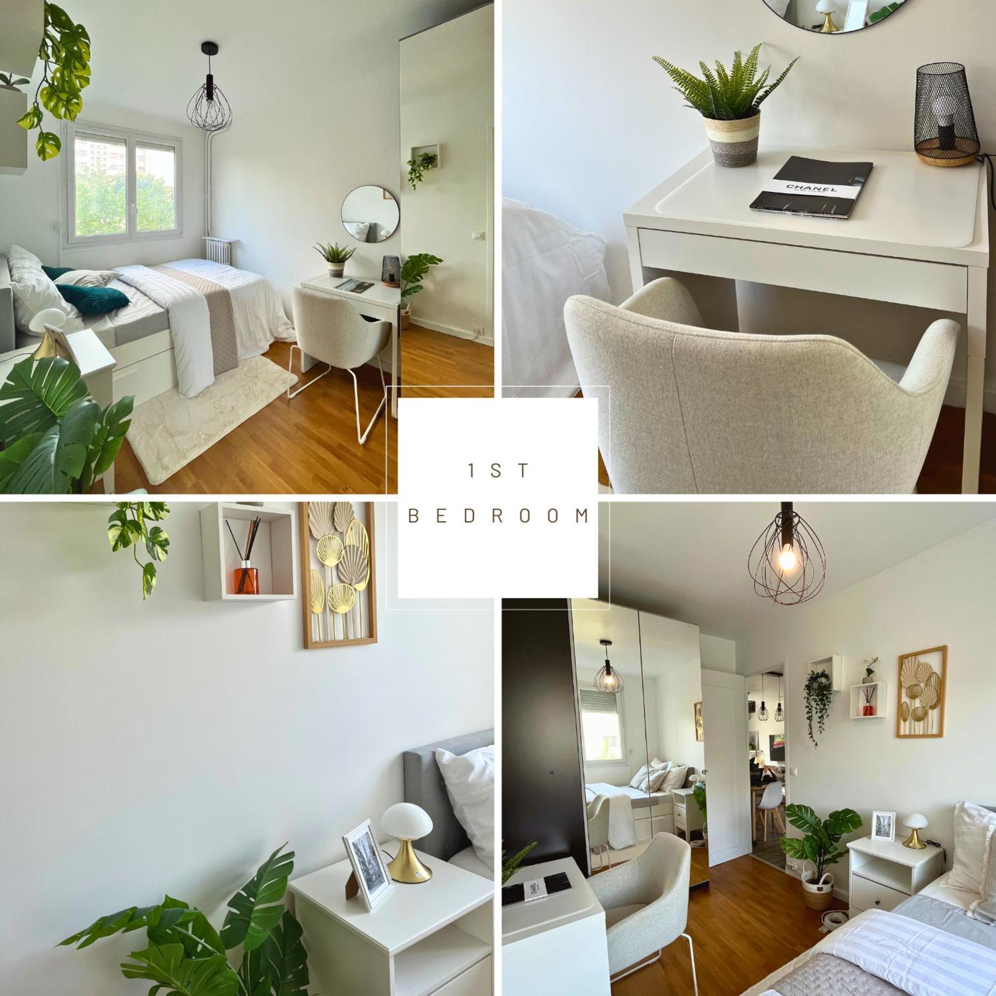 Entire 60M2 Apartment - Close To Paris - Parking - Kitchen - 2Min Rerb - Olympic'24 Bourg-la-Reine Exterior photo